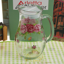 Haonai wholesale fancy designed glass jug